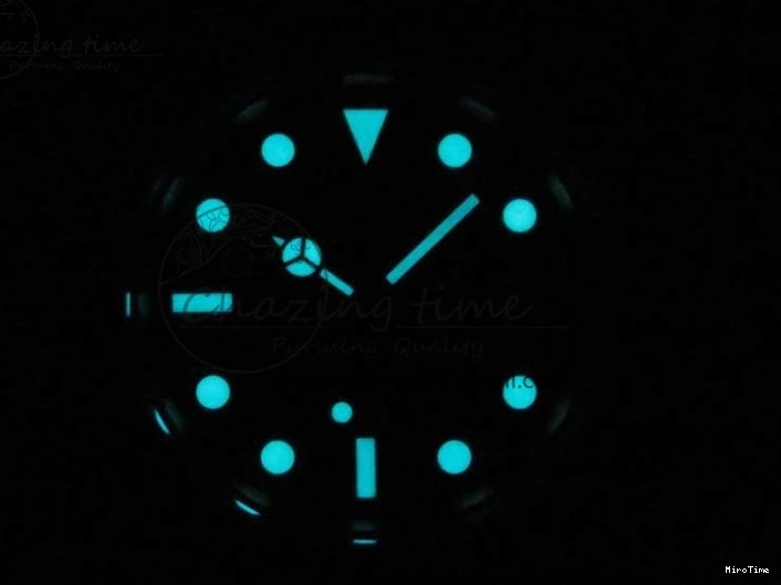 MiroTime 0112 WeatherProof Yacht-Master 40 116695SATS Bp Maker Best Edition Black Dial on Rubber Strap SA 3001